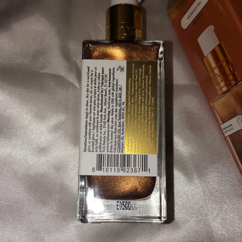 TRULY Sun Drops Bronze Body Glow Lightweight Bronzing Oil 90ml NIB No Fragrance - Picture 12 of 12